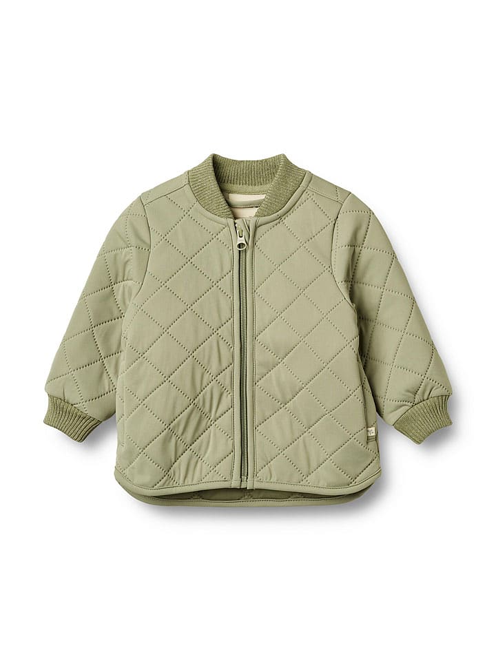 Wheat Kurtka termiczna "Loui" w kolorze zielonym rozmiar: 80