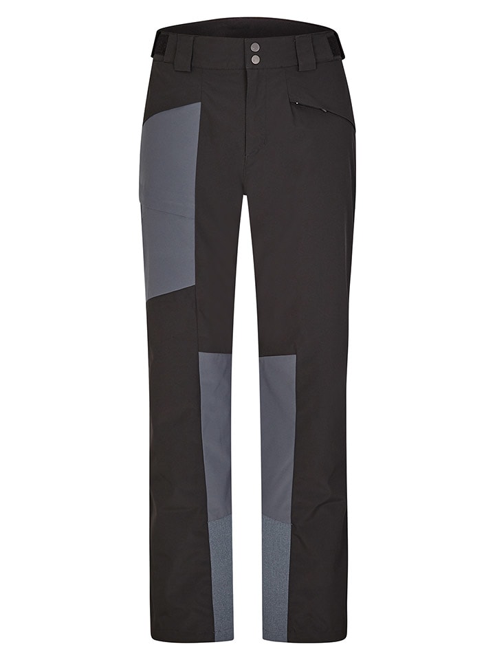 Ziener Spodnie narciarskie "Titov" w kolorze szaro-czarnym rozmiar: 58