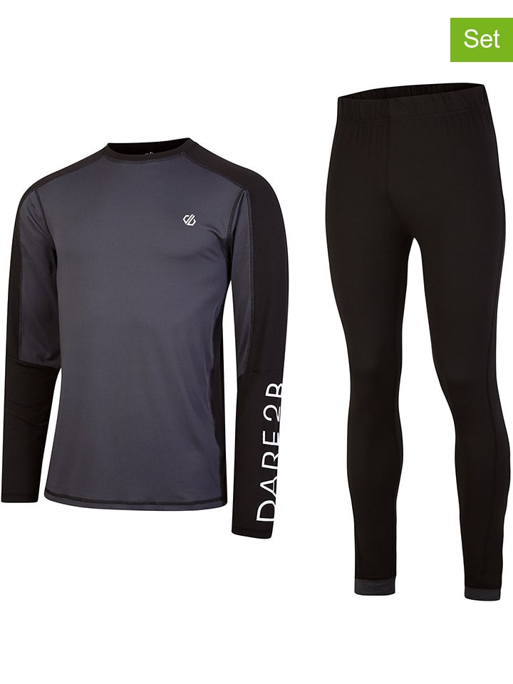 Dare 2b 2-częściowy zestaw "Exchange III" w kolorze antracytowo-czarnym rozmiar: M