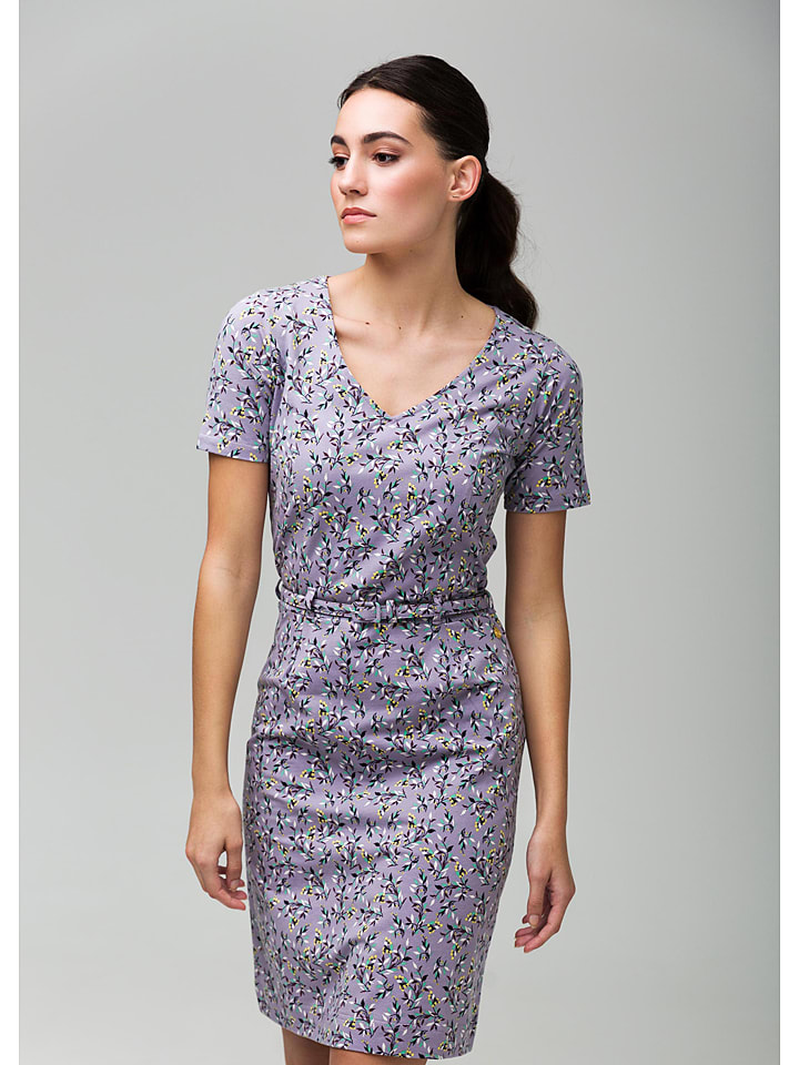 4funkyflavours Sukienka "Good Luv'n" w kolorze fioletowym rozmiar: M