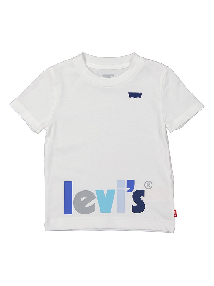Levi's Kids Koszulka w kolorze białym rozmiar: 98