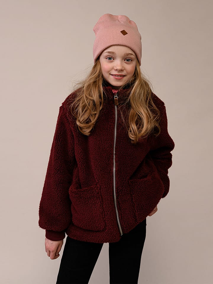 ebbe Kurtka polarowa "Stuga" w kolorze czerwonym rozmiar: 110