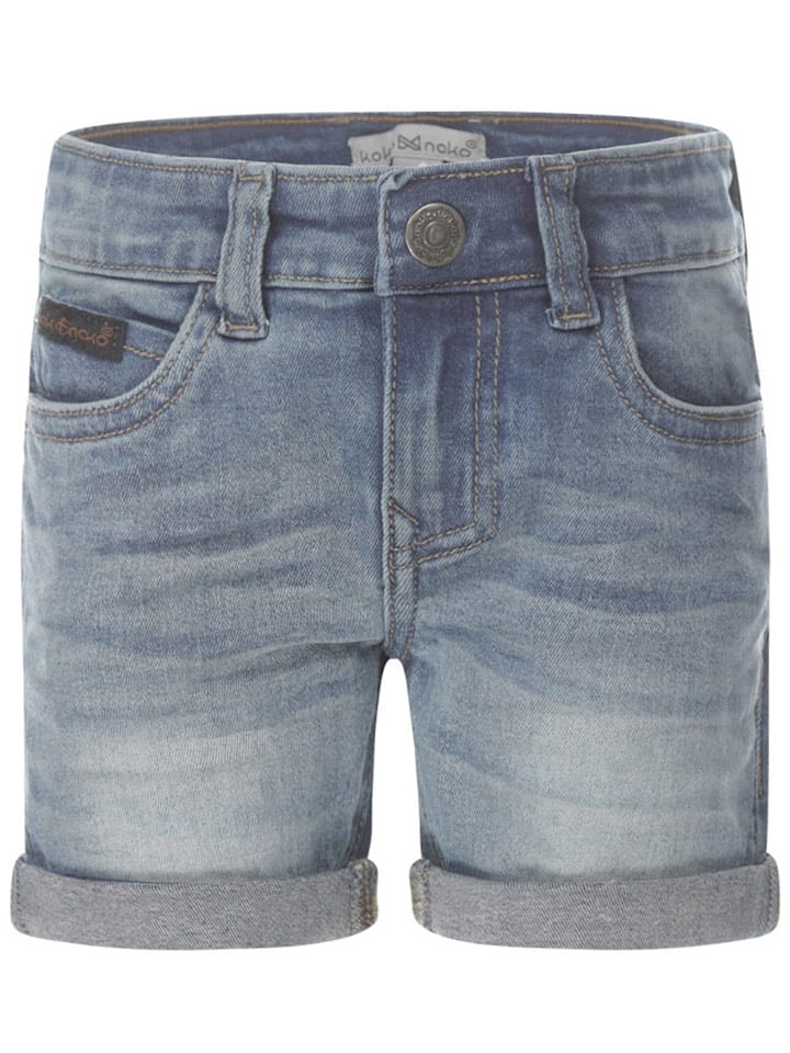 Koko Noko Szorty dżinsowe w kolorze niebieskim rozmiar: 98