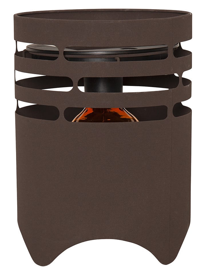 STAR Trading Solarna dekoracja LED "Marron" w kolorze brązowym - 18,5 x 25 cm rozmiar: onesize