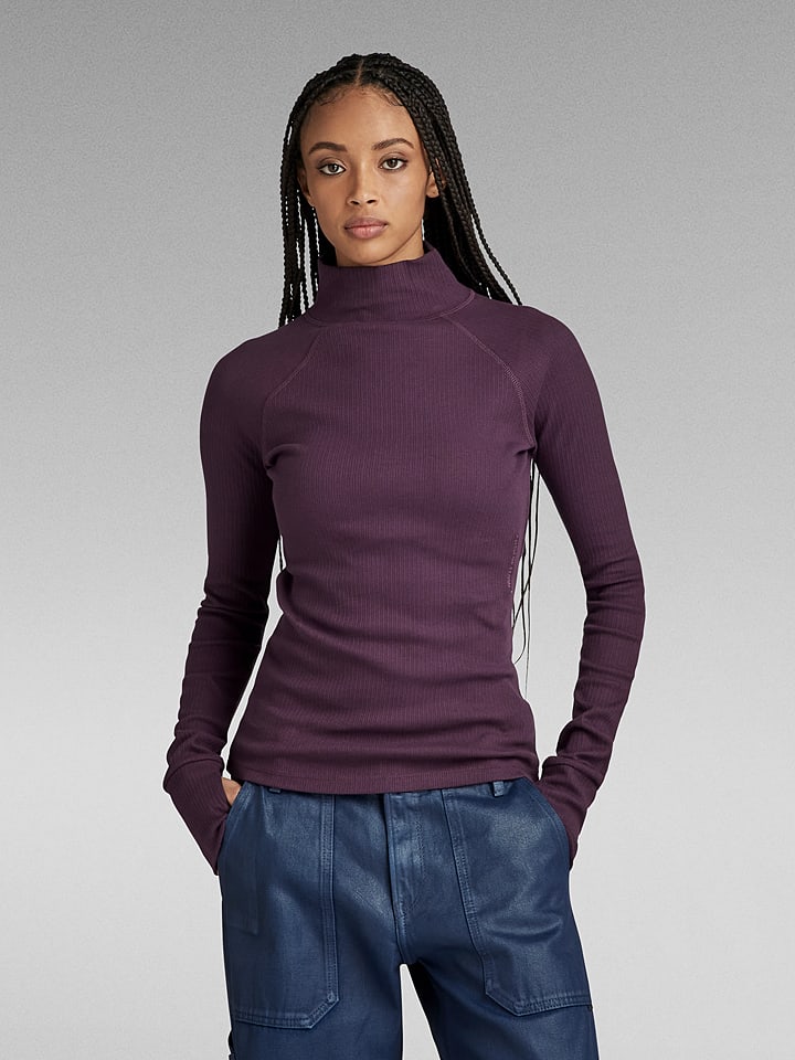 G-Star Koszulka w kolorze fioletowym rozmiar: L