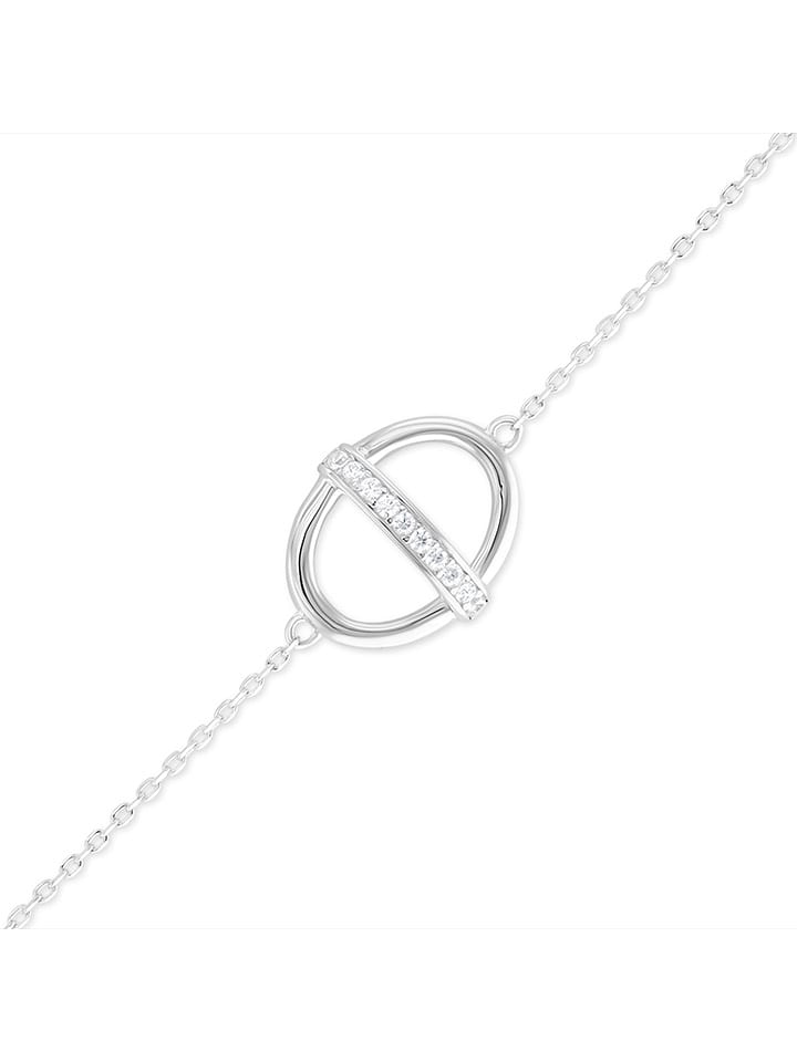 Eclat d'Argent Srebrna bransoletka z elementem ozdobnym rozmiar: onesize