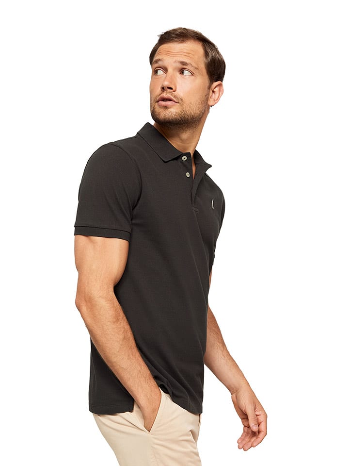 Koszulka polo w kolorze antracytowym