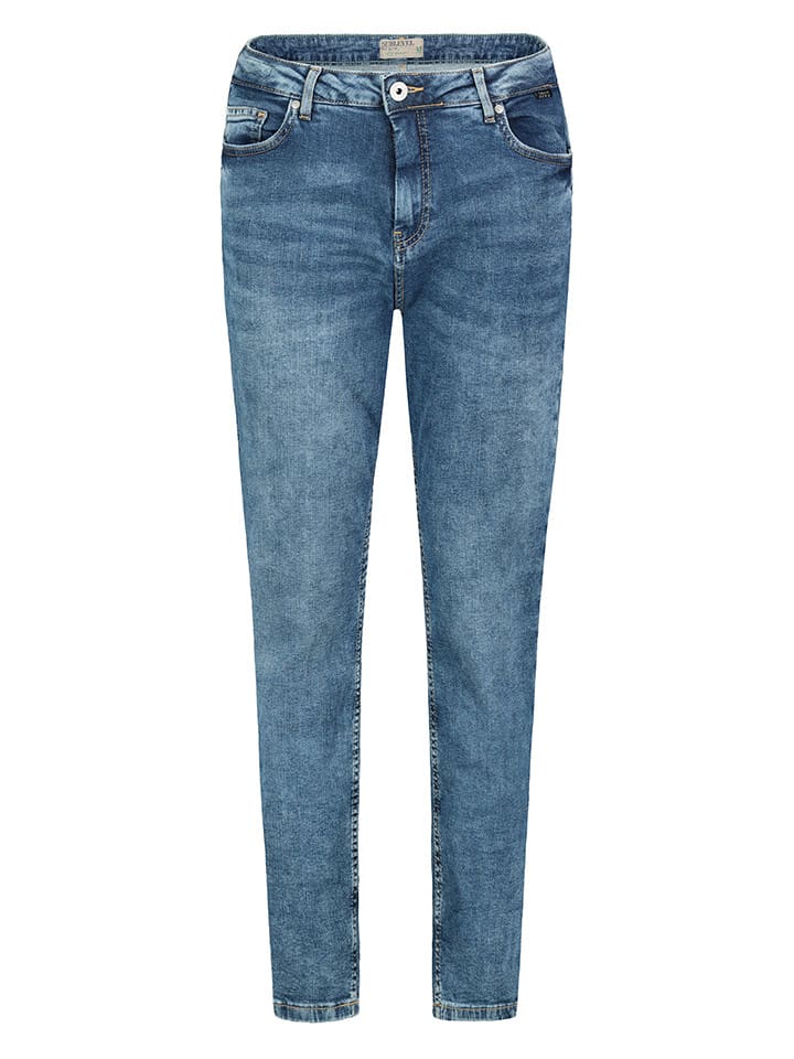 Sublevel DÅ¼insy - Slim fit - w kolorze niebieskim rozmiar: L