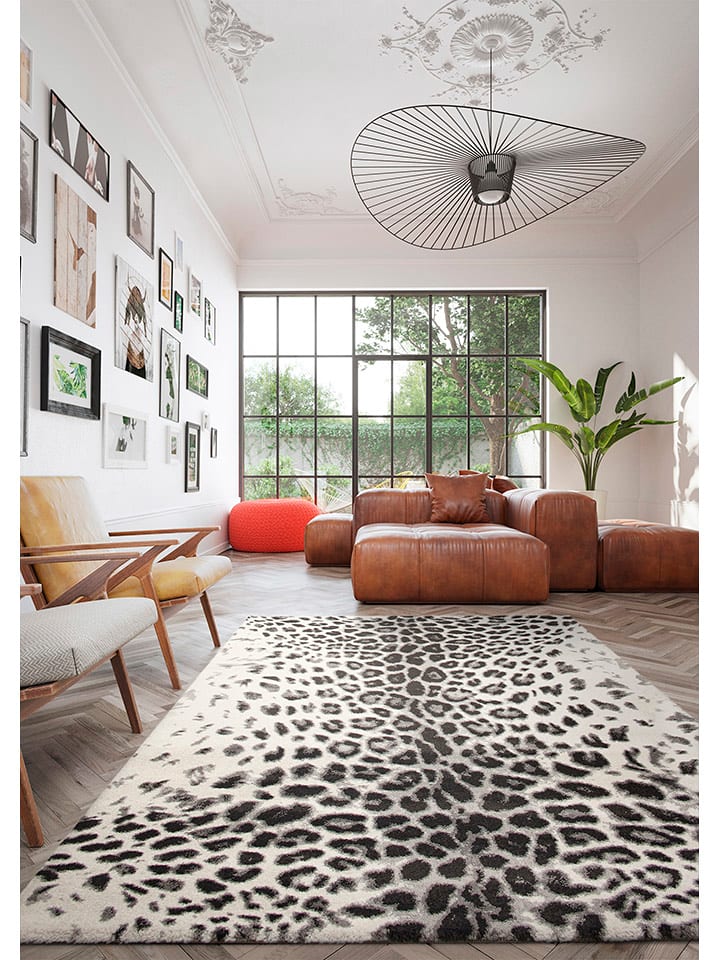 bobochic Dywan "Meryl" w kolorze czarnym rozmiar: 200x290 cm