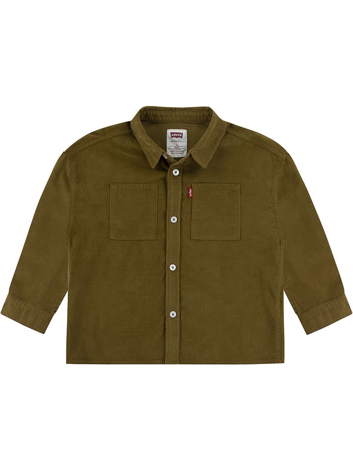 Levi's Kids Koszula w kolorze oliwkowym rozmiar: 104