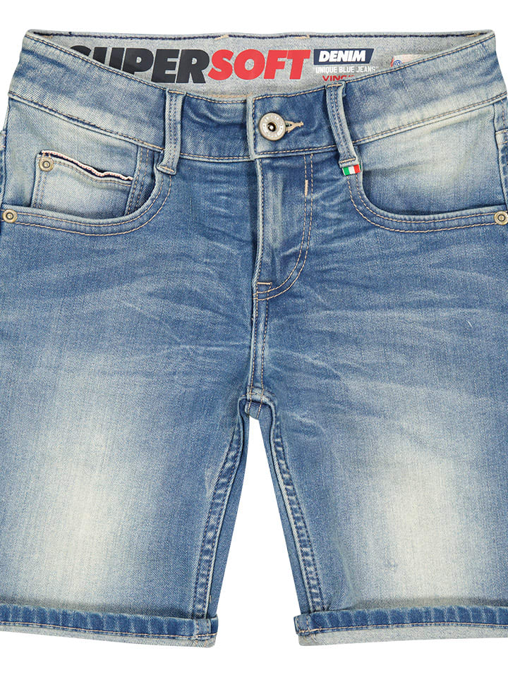 Szorty dżinsowe "Capo" w kolorze niebieskim