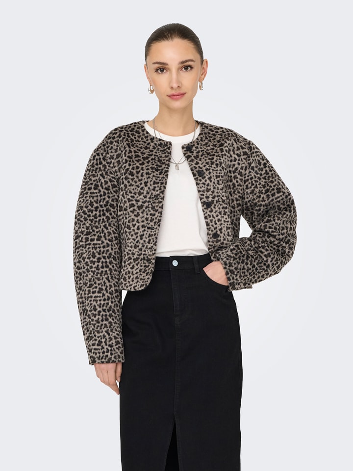 JDY Blezer w kolorze beżowo-jasnobrązowym rozmiar: S