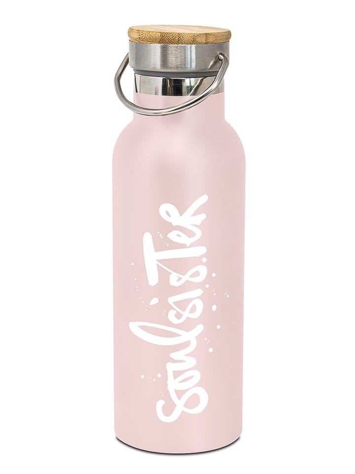 ppd Bidon "Soulsister" w kolorze jasnoróżowym - 500 ml rozmiar: onesize