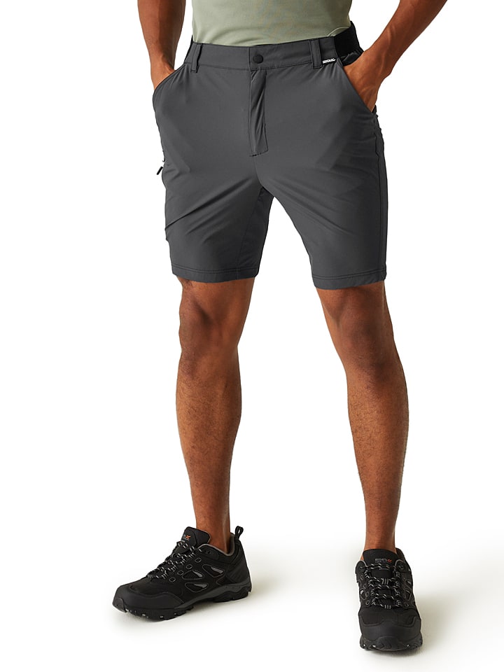 Regatta Szorty funkcyjne "Travel Light Packaway" w kolorze antracytowym rozmiar: 54