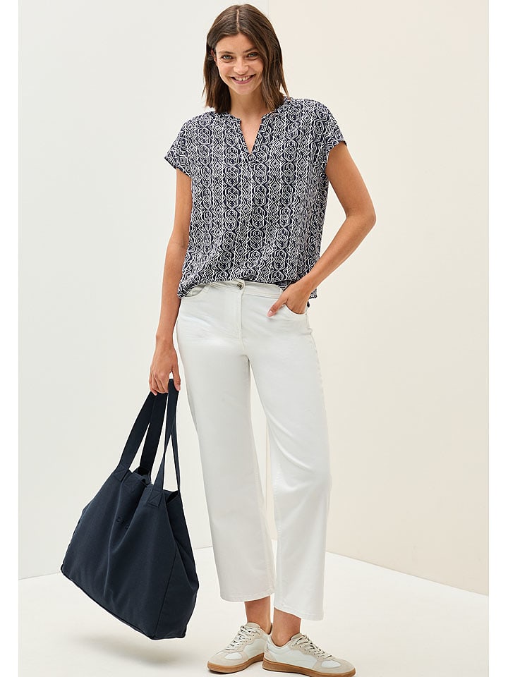 Cecil Bluzka w kolorze granatowo-białym rozmiar: M