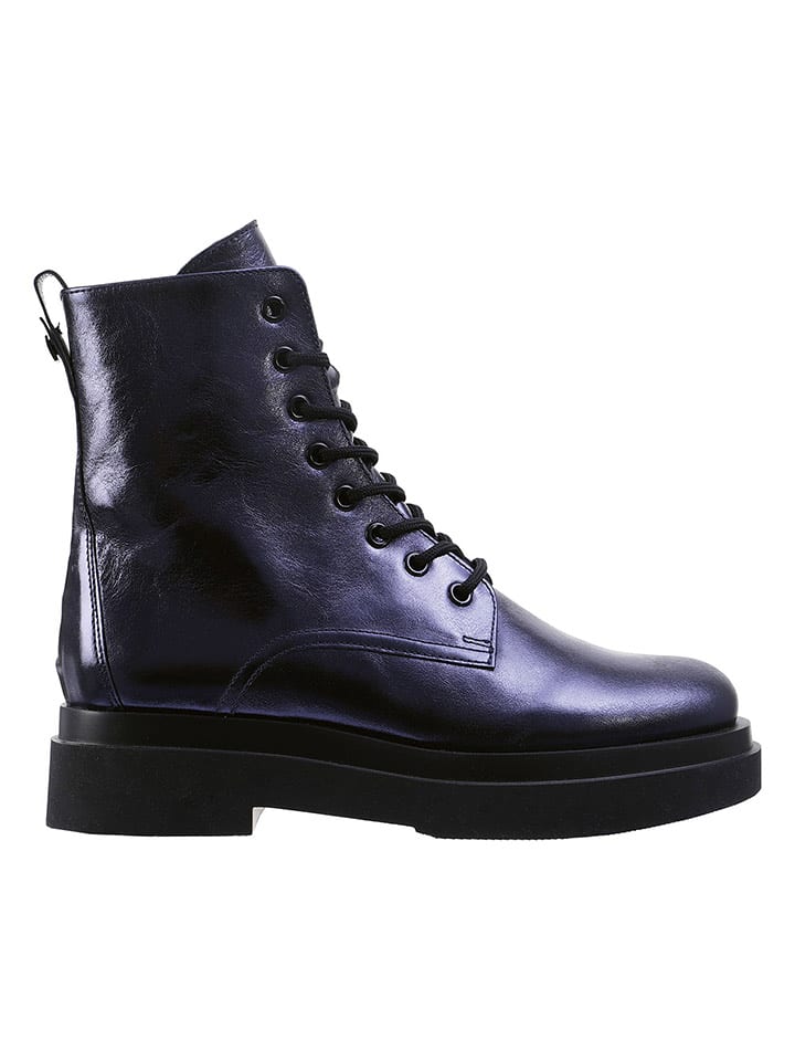 Högl Skórzane botki w kolorze granatowym rozmiar: 39