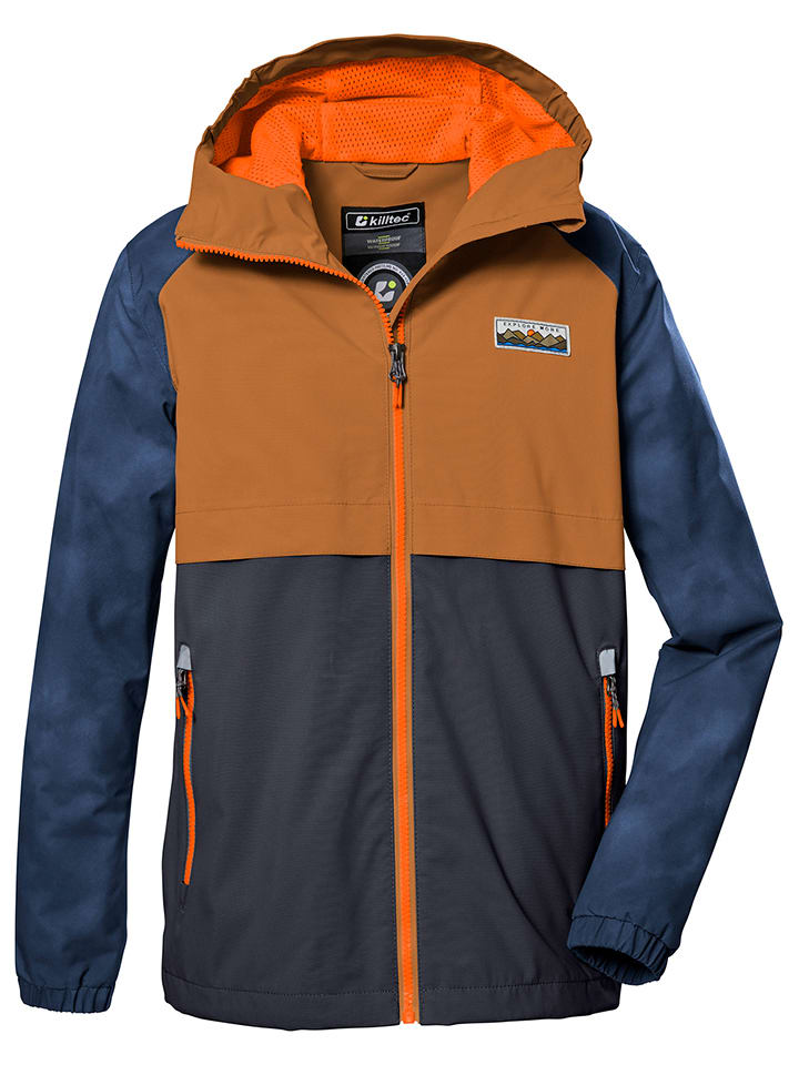 Killtec Kurtka funkcyjna w kolorze granatowo-jasnobrązowym rozmiar: 152
