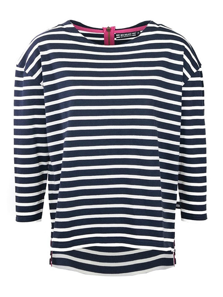 Hublot Mode Marine Koszulka w kolorze granatowo-białym rozmiar: L