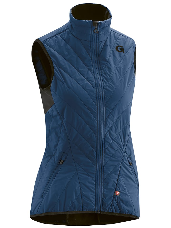 Kamizelka kolarska "Peneda" w kolorze niebiesko-czarnym