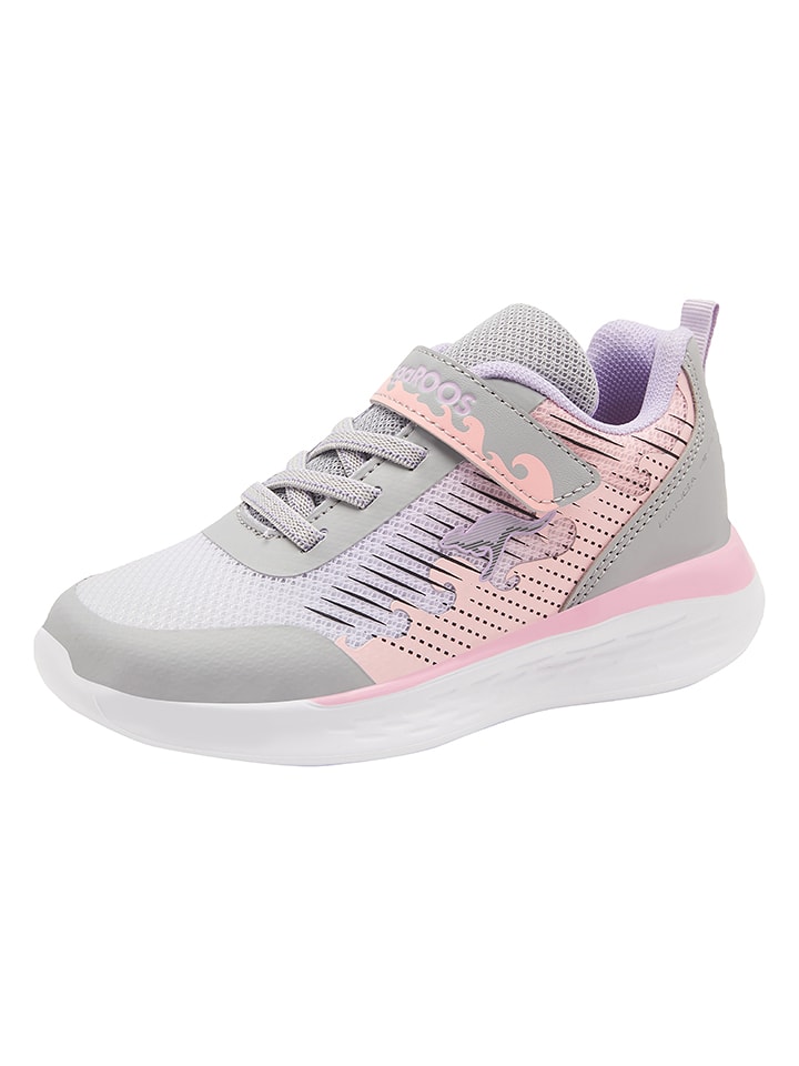 Sneakersy "Wave EV" w kolorze szaro-jasnoróżowym