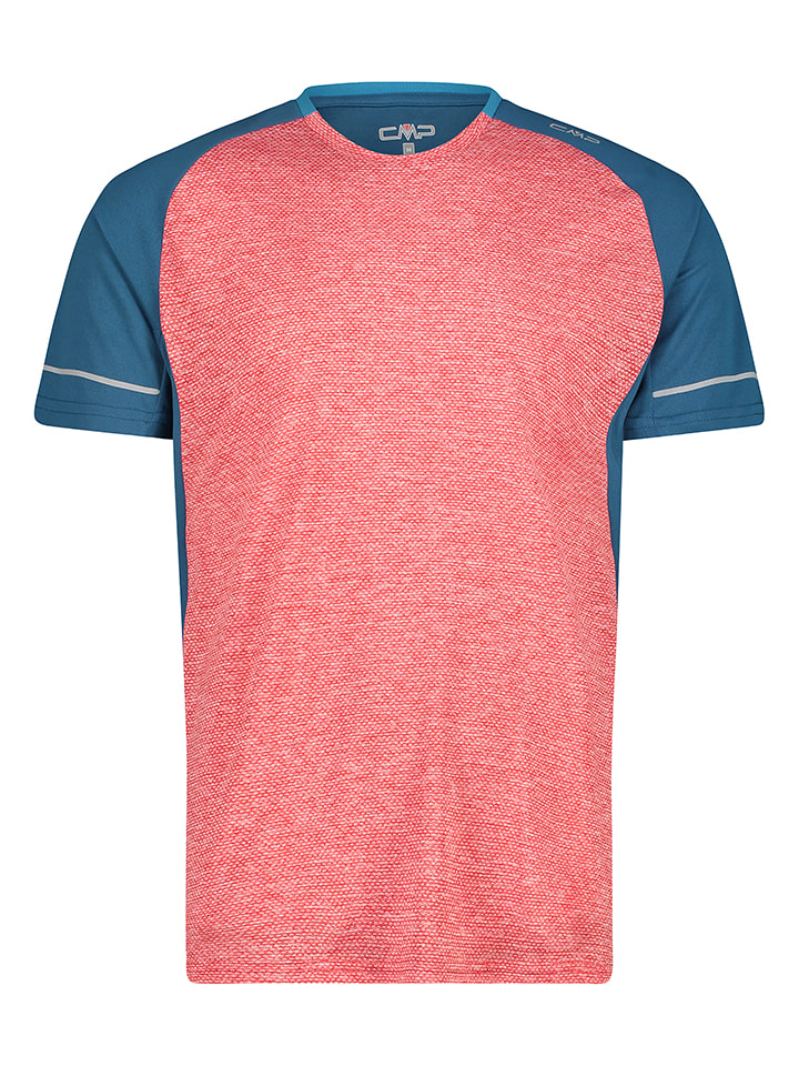 CMP Koszulka funkcyjna w kolorze koralowo-morskim rozmiar: 54