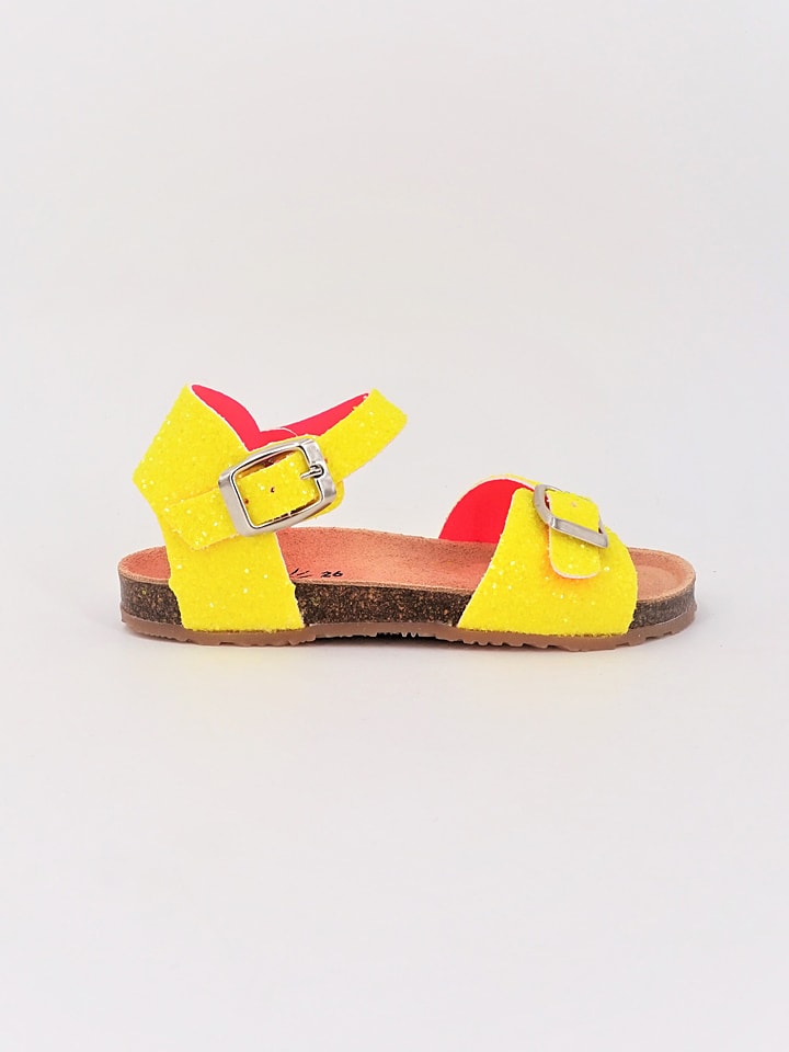 Sandały w kolorze żółtym