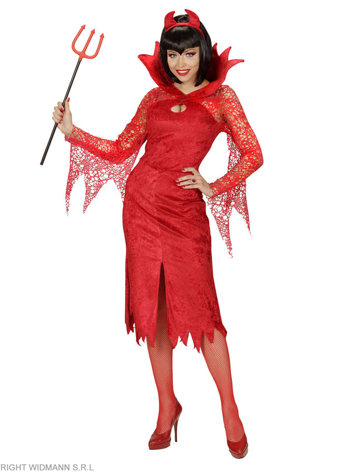 2-częściowy kostium w kolorze czerwonym