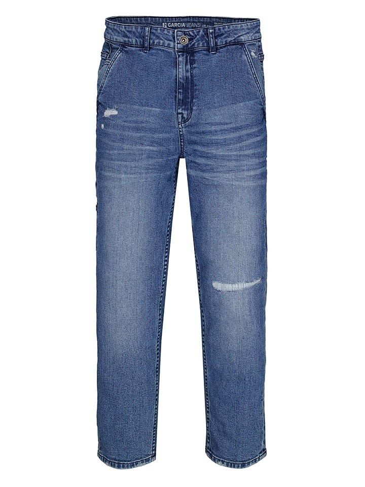 Dżinsy w kolorze niebieskim