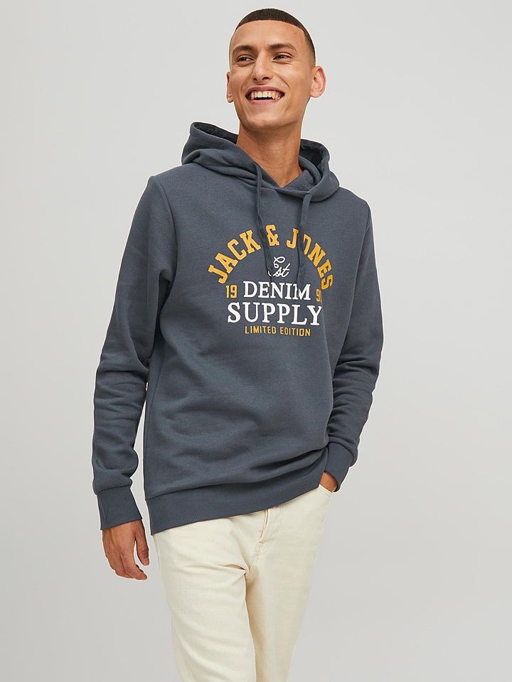 Jack & Jones Bluza w kolorze granatowym rozmiar: M