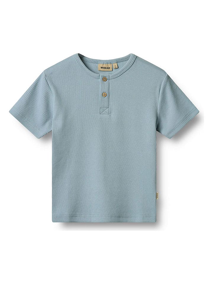 Wheat Koszulka "Lumi" w kolorze błękitnym rozmiar: 110