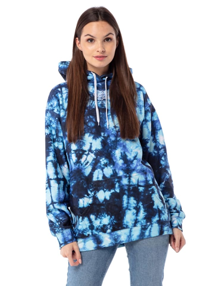 Bluza w kolorze niebieskim ze wzorem