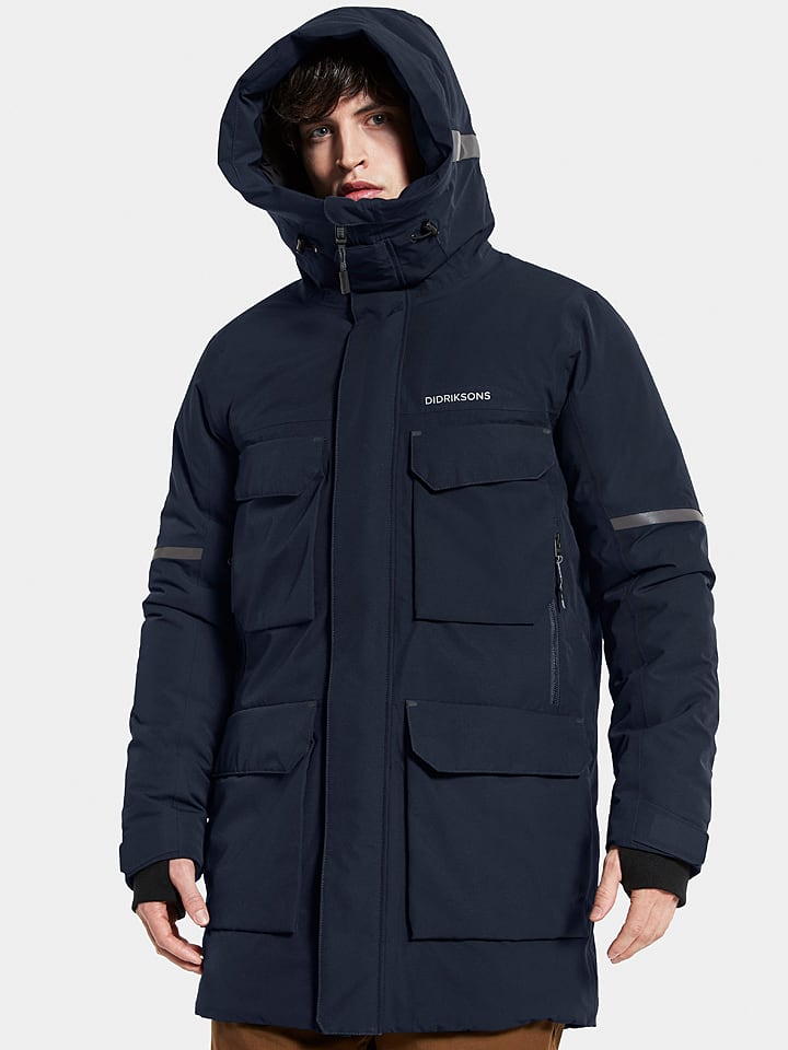 Didrikson Parka "Drew" w kolorze granatowym rozmiar: XXL