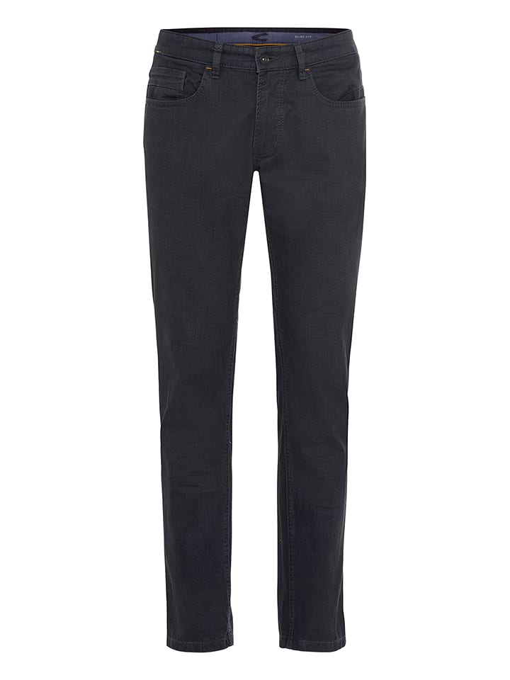 Dżinsy - Slim fit - w kolorze szarym