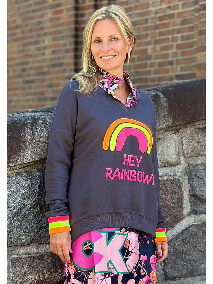 miss goodlife Bluza w kolorze antracytowym rozmiar: M