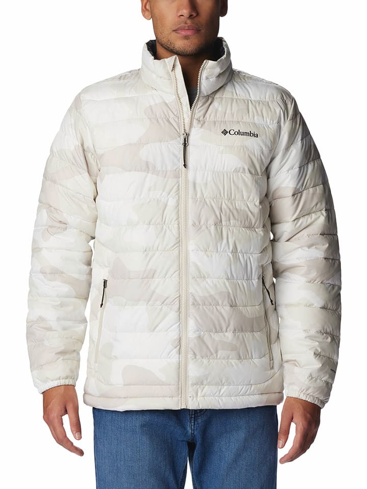Columbia Kurtka pikowana "Powder Lite" w kolorze beżowym rozmiar: XL
