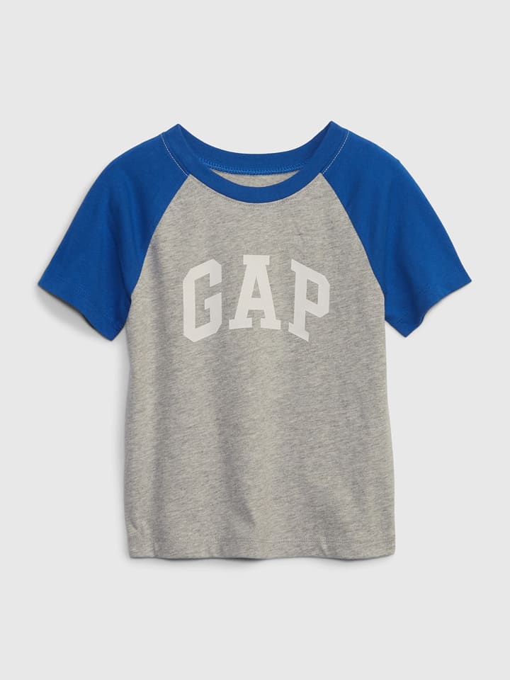 GAP Koszulka w kolorze niebiesko-szarym rozmiar: 74/80