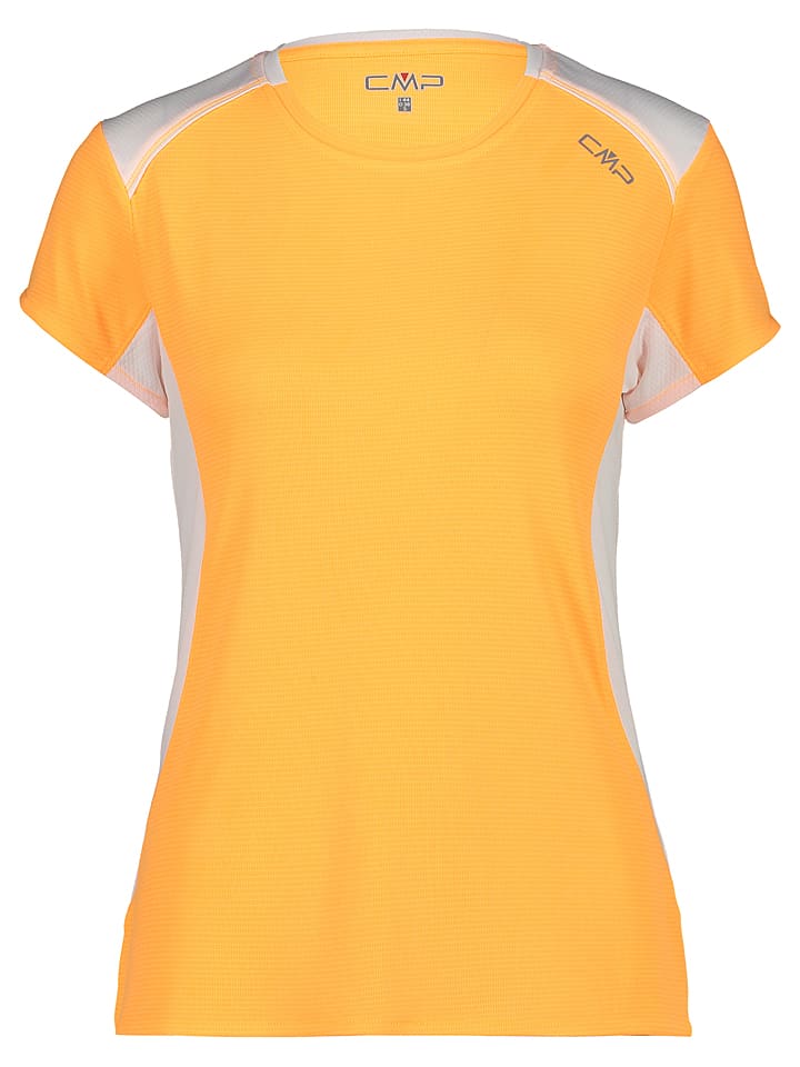 CMP Koszulka w kolorze pomarańczowym do biegania rozmiar: 34