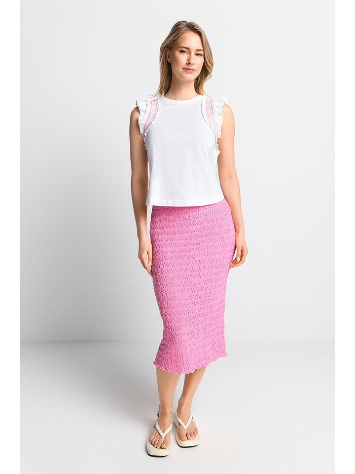 Rich & Royal Bluzka w kolorze białym rozmiar: S