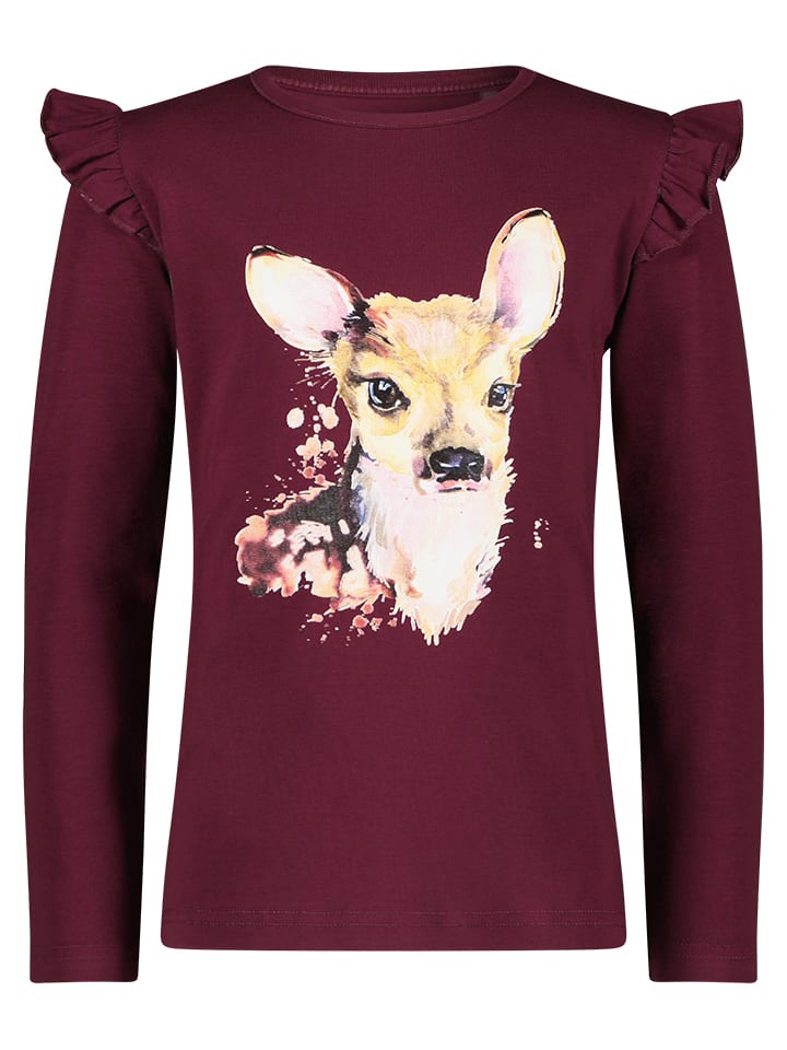 Koszulka w kolorze bordowym