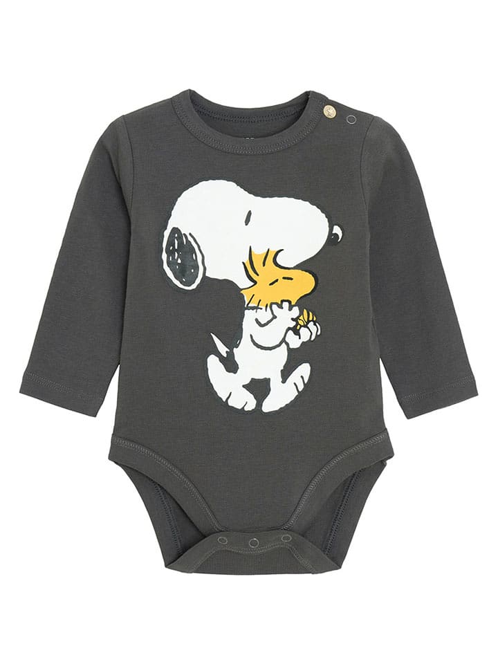 COOL CLUB Body w kolorze antracytowym rozmiar: 80