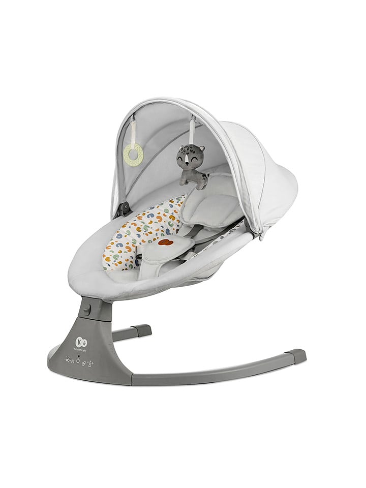 Kinderkraft Elektryczny leżaczek 2w1 "Lumi²" w kolorze jasnoszarym rozmiar: onesize