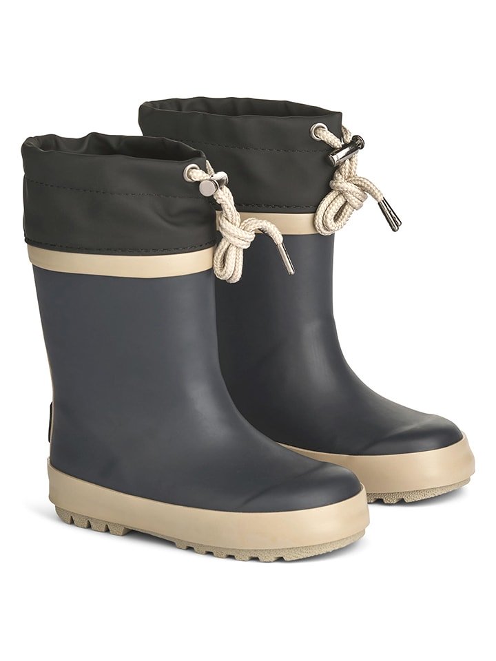 Kalosze w kolorze granatowym