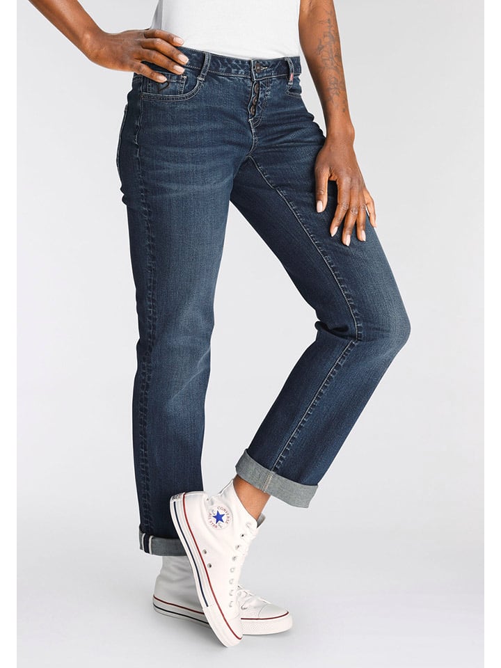 alife and kickin Dżinsy - Regular fit - w kolorze granatowym rozmiar: W30