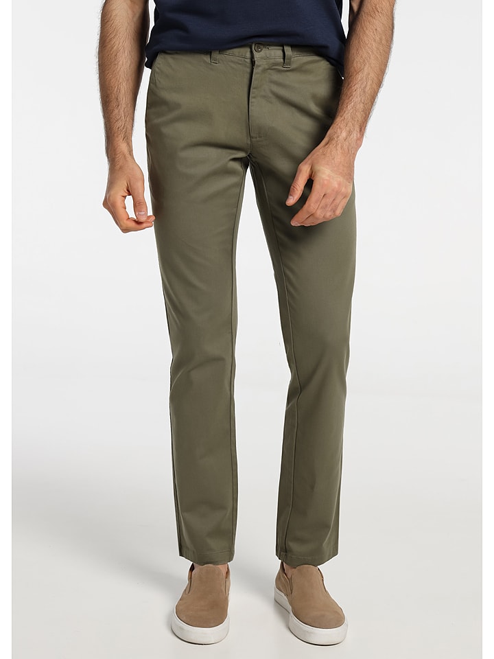Bendorff Spodnie chino w kolorze khaki rozmiar: 40