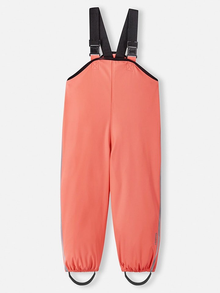 Reima Ogrodniczki przeciwdeszczowe w kolorze pomarańczowym rozmiar: 122