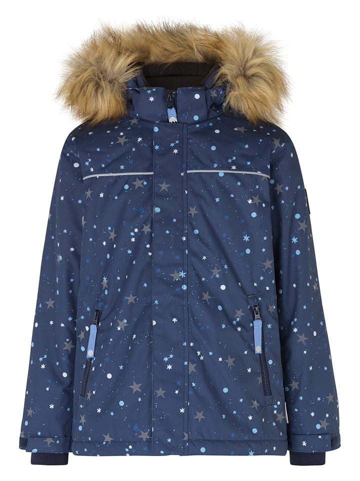 Kurtka zimowa "Nolan" w kolorze granatowym