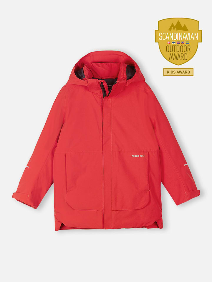 Reima Kurtka zimowa "Kulkija" w kolorze czerwonym rozmiar: 140