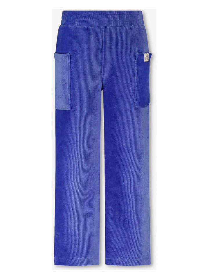 The New Chapter Spodnie sztruksowe w kolorze niebieskim rozmiar: 92