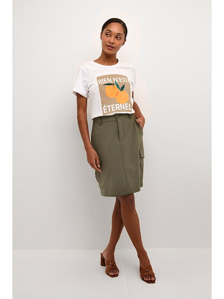 Kaffe Spódnica w kolorze khaki rozmiar: 40