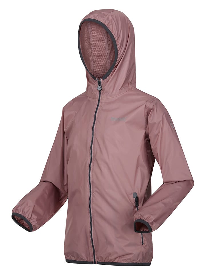 Regatta Kurtka przeciwdeszczowa "Lever II" w kolorze fioletowym rozmiar: 164